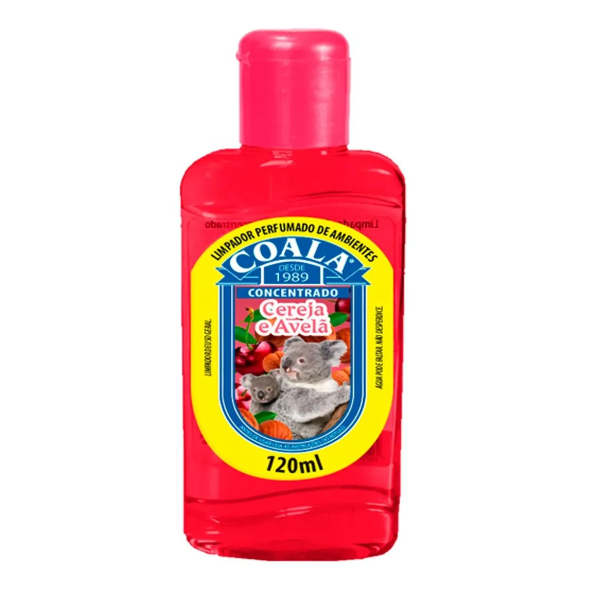 Limpador Perfumado Concentrado Cereja E Avelã Coala Squeeze 120ml