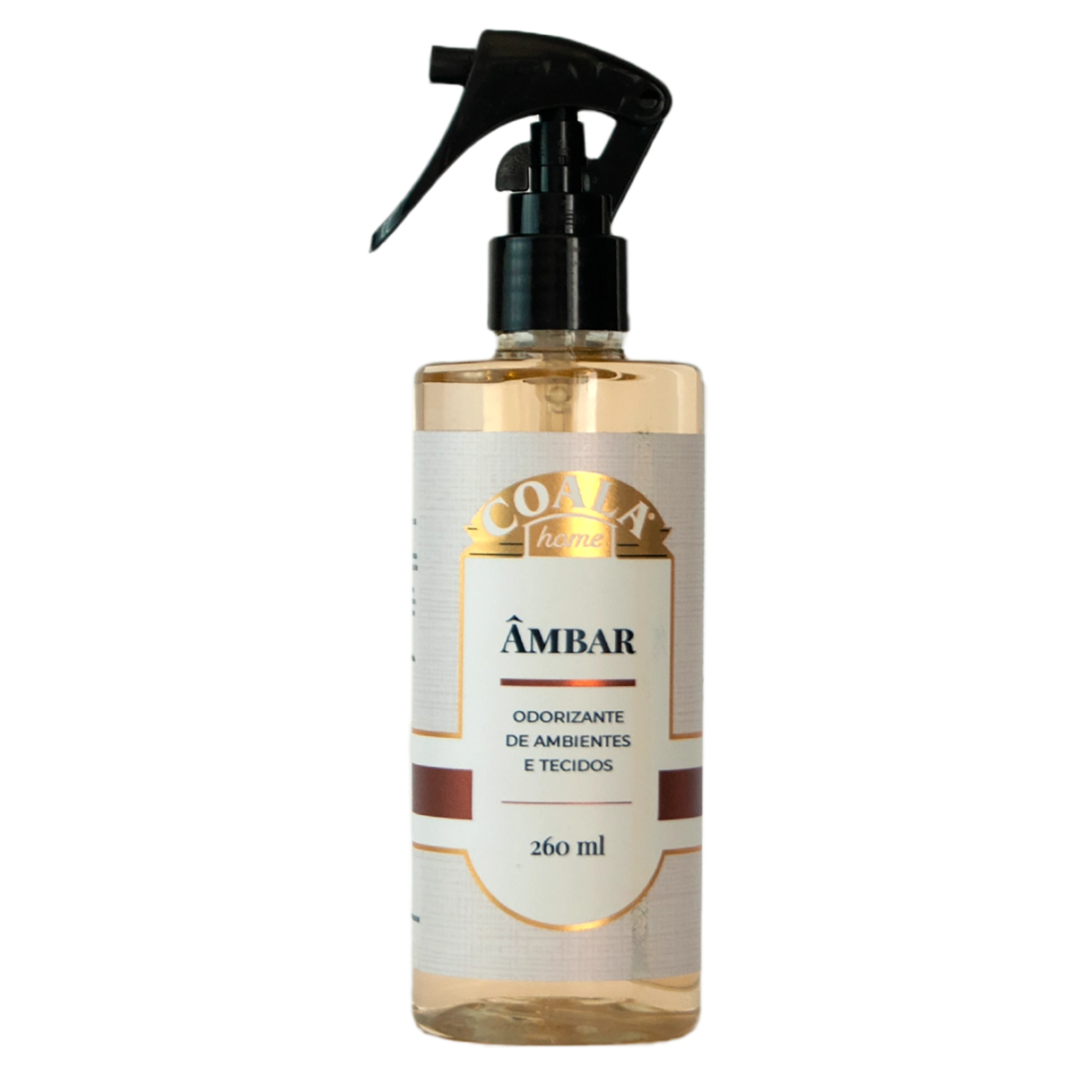 Odorizador De Ambiente E Tecido âmbar Coala Home Frasco 260ml Borrifador