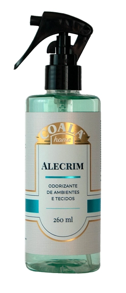 Odorizador De Ambiente E Tecido Alecrim Coala Home Frasco 260ml Borrifador