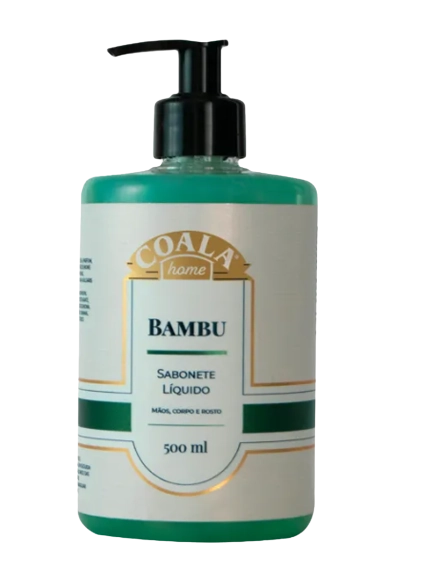 Sabonete Líquido Mãos, Corpo E Rosto Bambu Coala Home Frasco 500ml