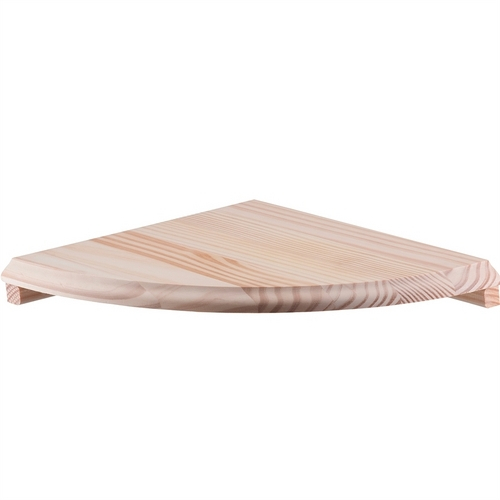 Prateleira De Canto Em Madeira Natural 30cm 91200003 Tramontina