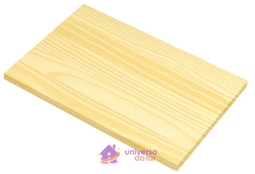 Painel Tramontina Modulare Em Madeira Pinus 600x300x18 Mm