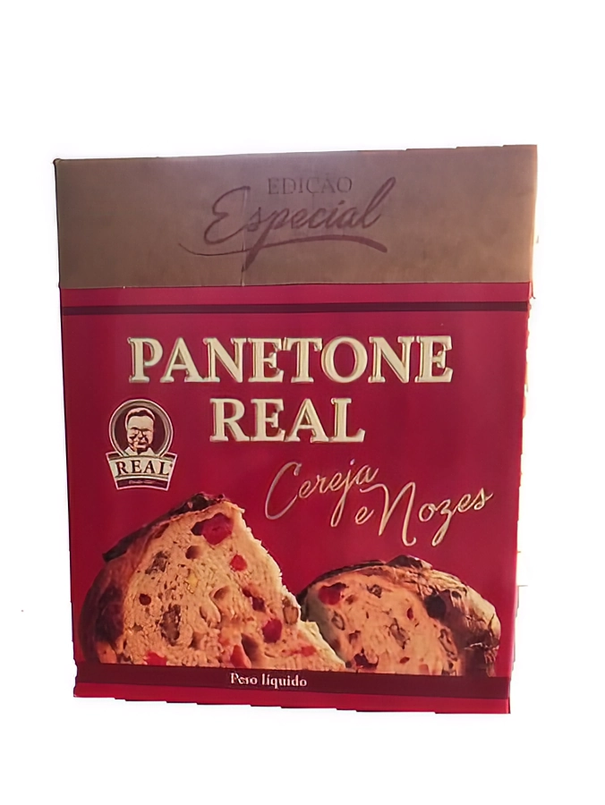 Panetone Real 500g Cereja E Nozes