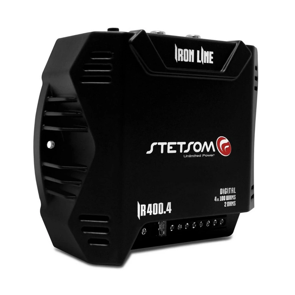 Módulo de Som Mono e Estéreo 4X100W RMS 24 Ohms - STETSOM 203660