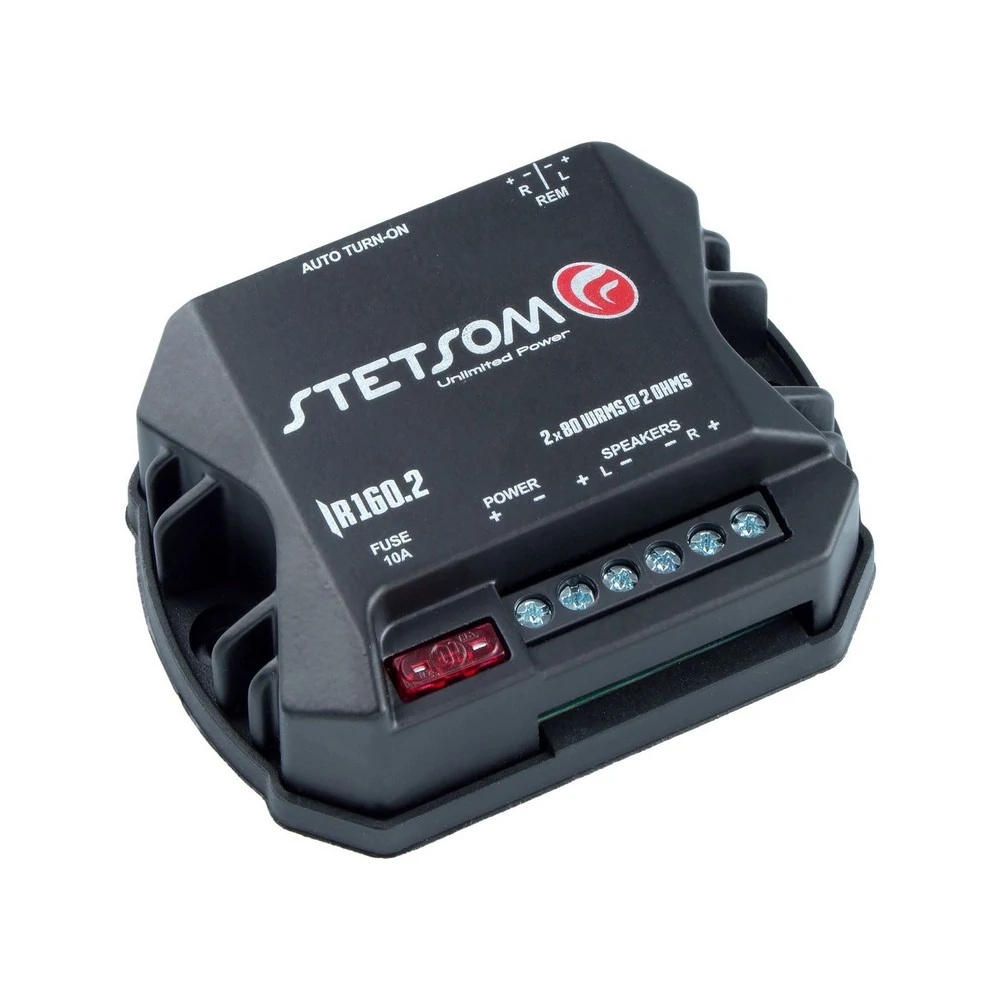 Módulo de Som Estéreo 2X80W RMS 2 OHMS 2 Canais - STETSOM 203770