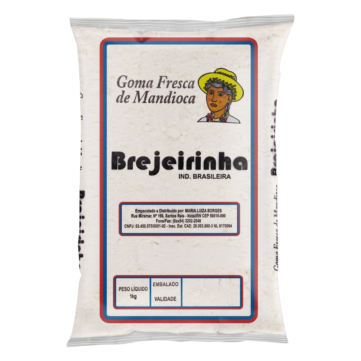 Tapioca Brejeirinha Pacote 1kg