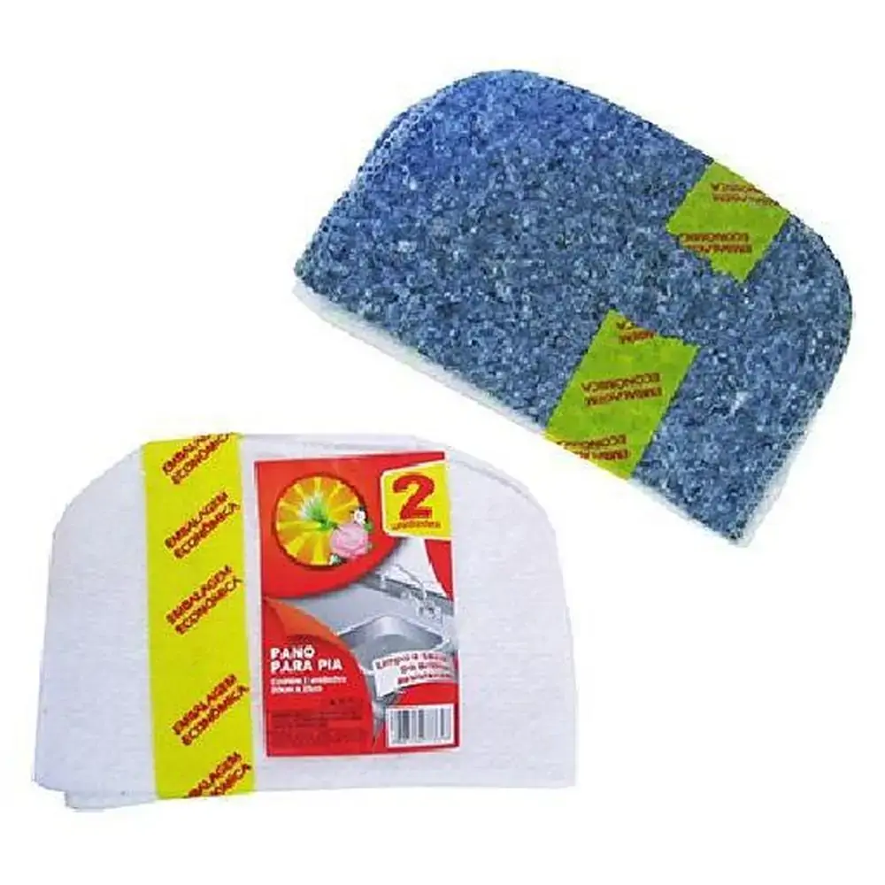 Pano Limpeza P/ Pia C/ 2 Pcs