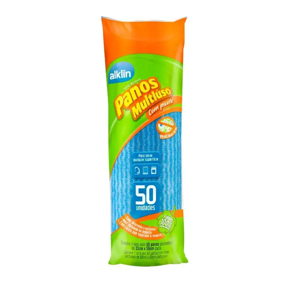 Pano Infla Sacaria Em Rolo C/50 Panos