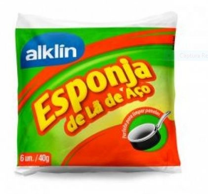 Esponja De Aco Alklin C/ 6 Un