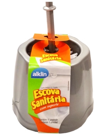 Alklin Escova Sanitaria Com Suporte Cx/12