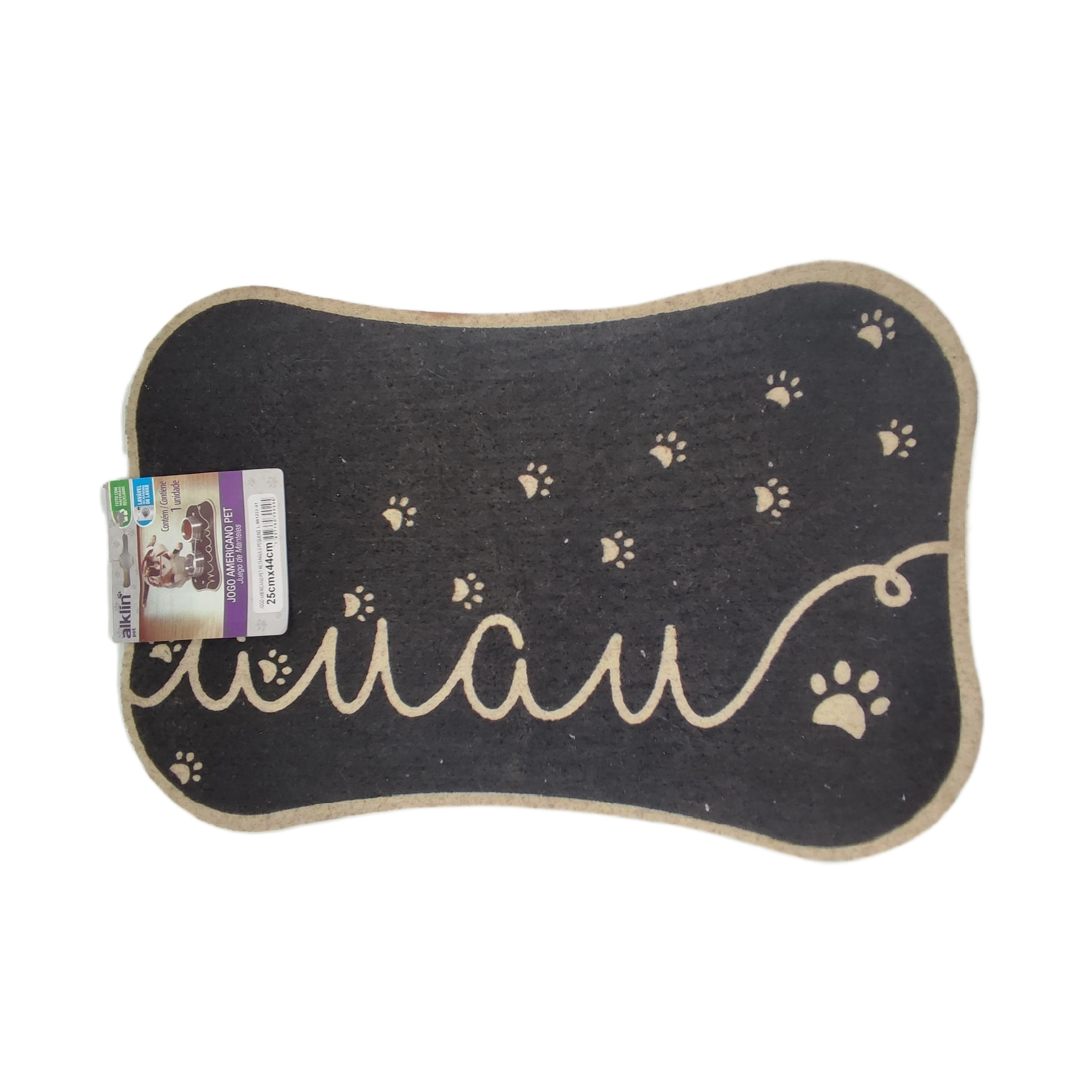 Jogo Americano P/pets Alklin Retangulo 25x44