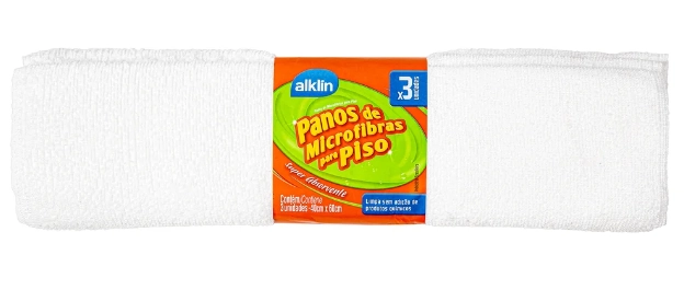 Pano Microfibra Alklin Piso 40x60 C/3