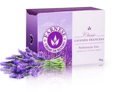 Sabonete Barra Hidratante Lavanda Farnese Flow Pack 85g