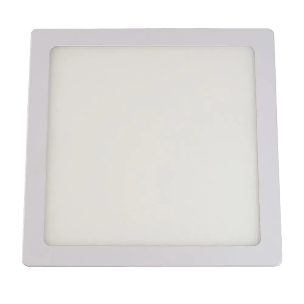 Luminária Painel de Led Quadrada de Embutir 18w Bivolt Slim Branca 6500k