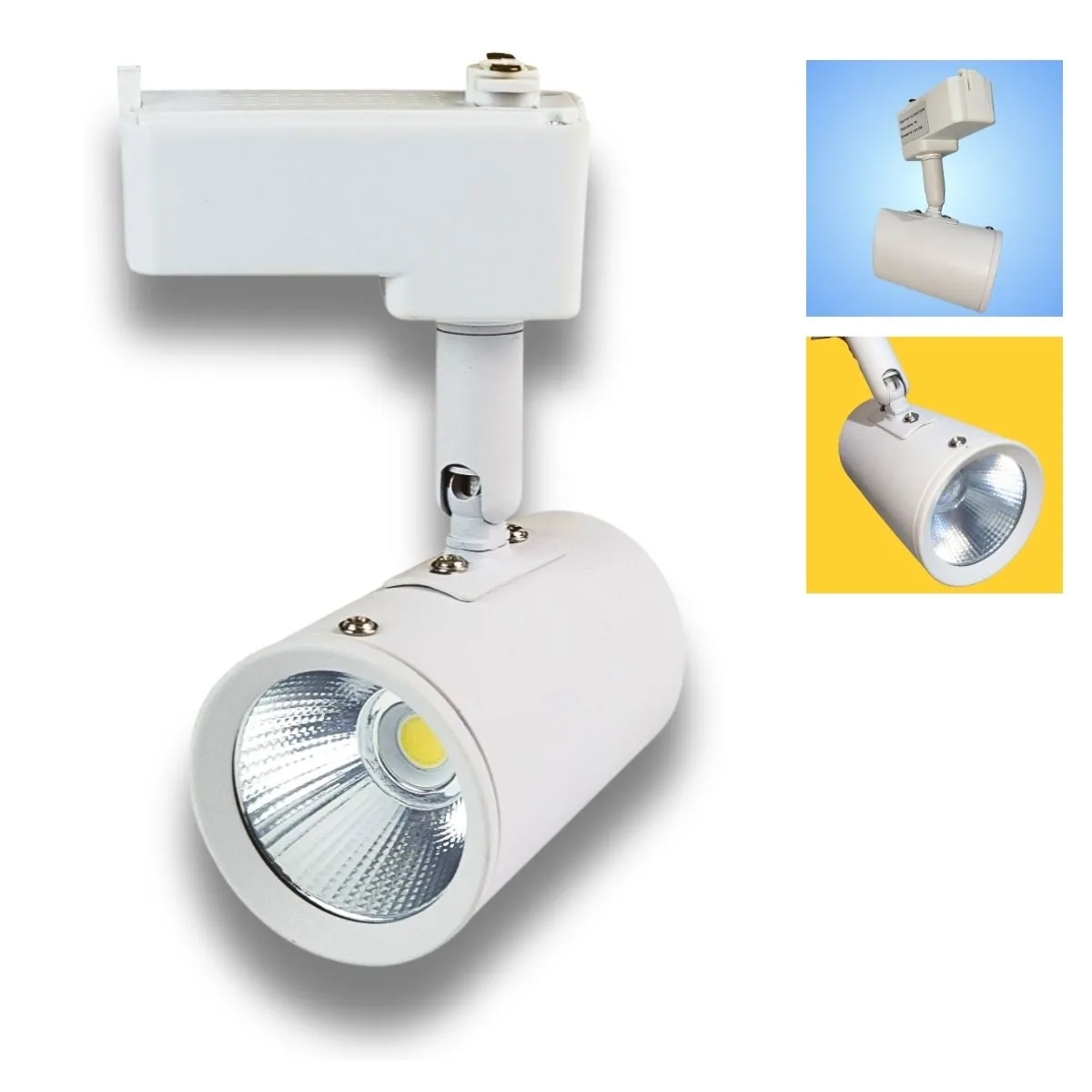 Spot Para Trilho Eletrificado Branco 5w Led Direcionável