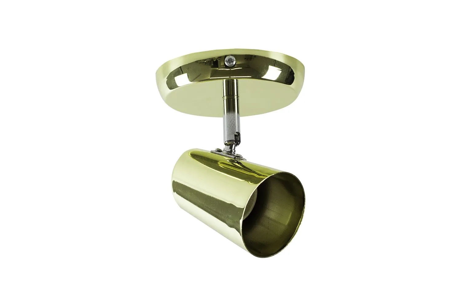 Spot De Sobrepor New Short - 1xgu10 50w Crom/dourado