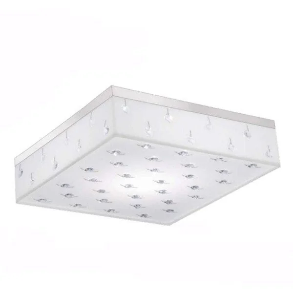 Plafon Led Sobrepor 10w 18cmx18cm Renda 127v Bronzearte Bronzearte