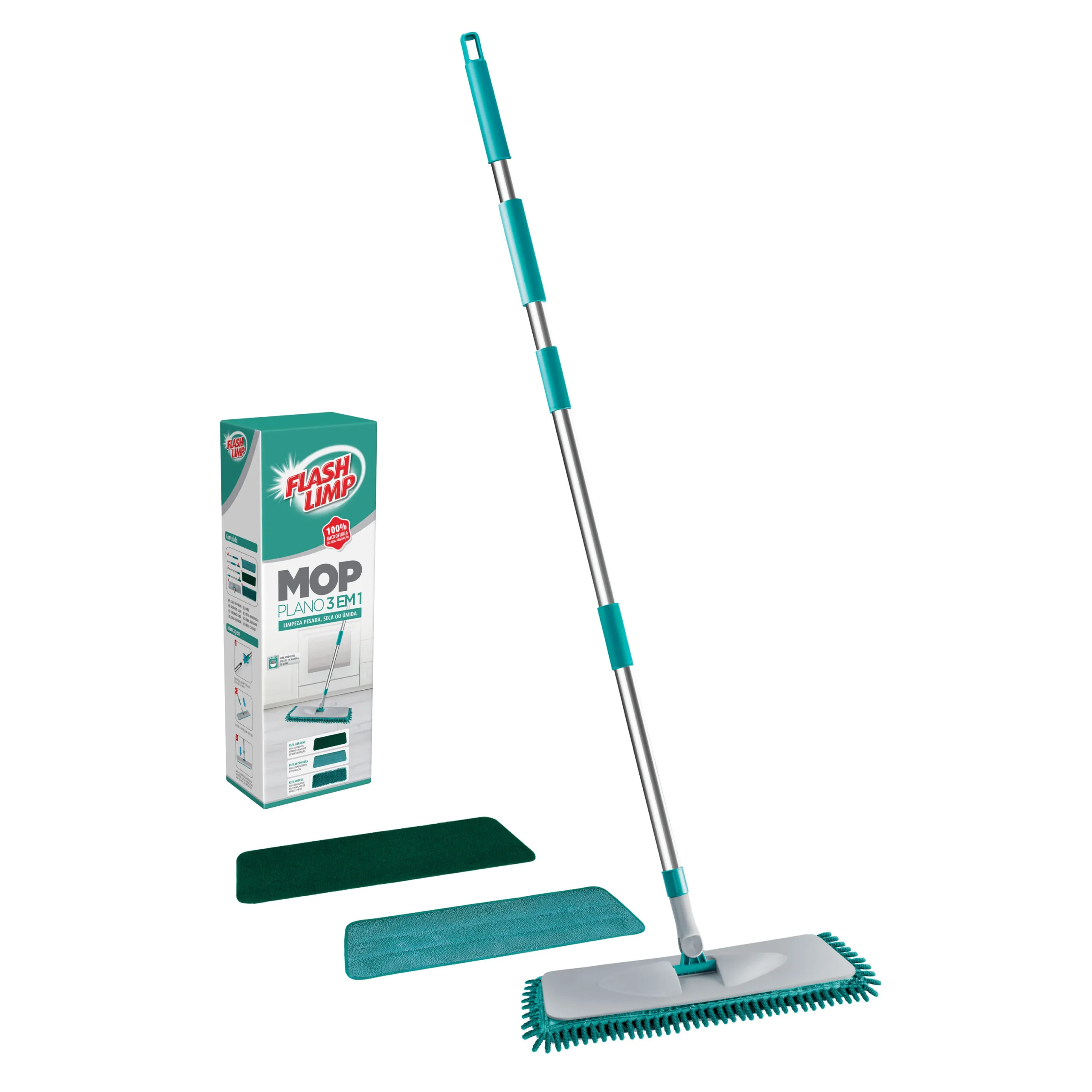 Mop Plano 3 Em 1