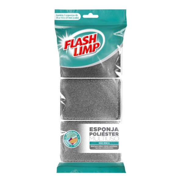 Esponja Multiuso Poliester 3 Pcs