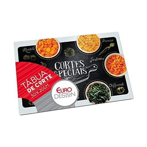 Tábua de Vidro para Cortes Especiais 30 cm FH6743-Euro Home - Decorado