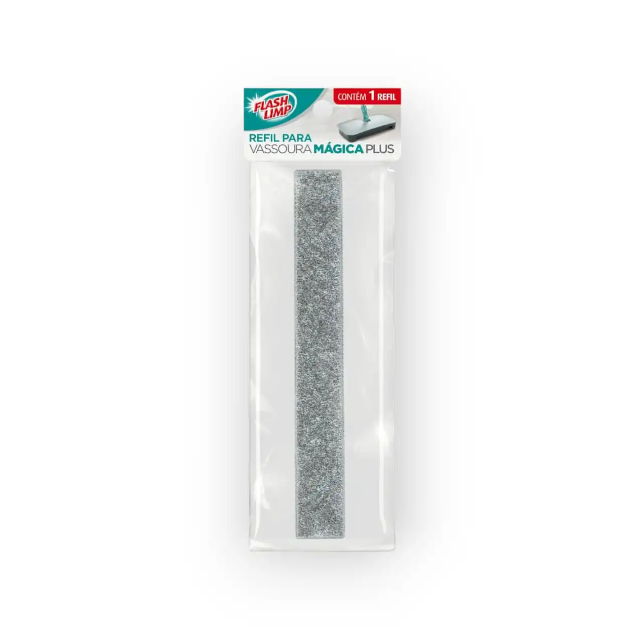 Refil P/vassoura Magica Plus Flash Limp Microfibra