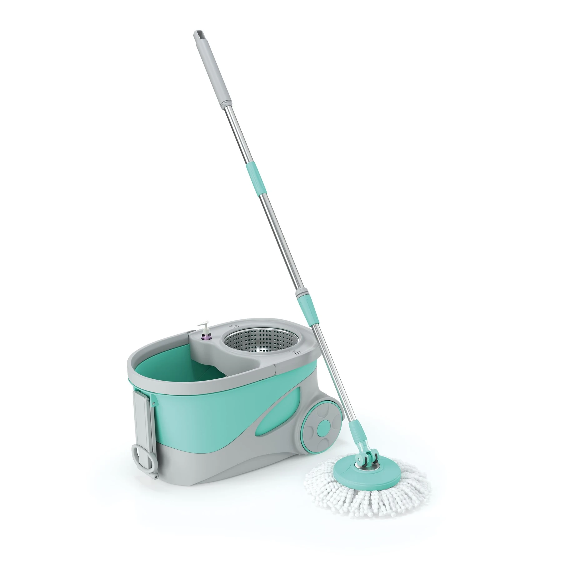 Mop Giratório com Cabo Ciclone 7290 Verde Flash Limp