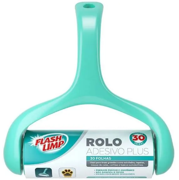 ROLO ADESIVO PLUS 30 FOLHAS FLASHLIMP