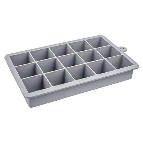 Forma Para Gelo De Silicone Cinza Euro Home