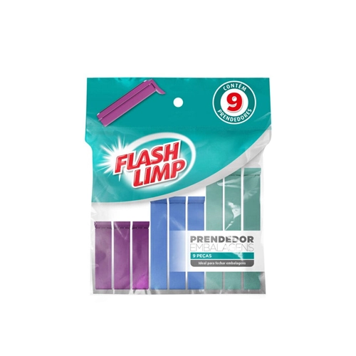 Prendedor Para Embalagens FlashLimp LAV3796