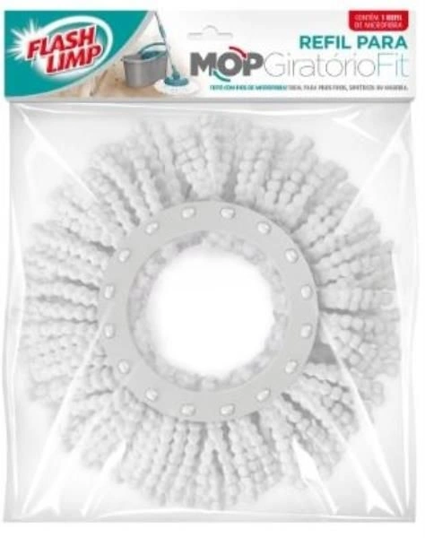 Refil para Mop Giratório Flash Limp