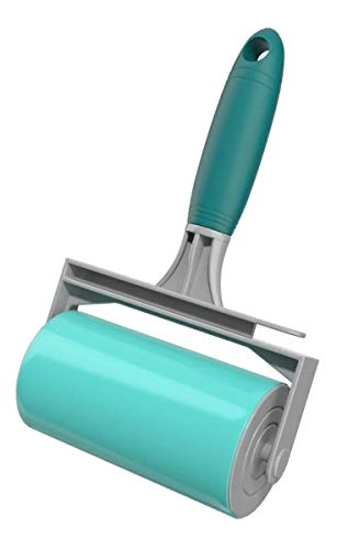 Rolo Adesivo Lavável FlashLimp Cinza e Verde