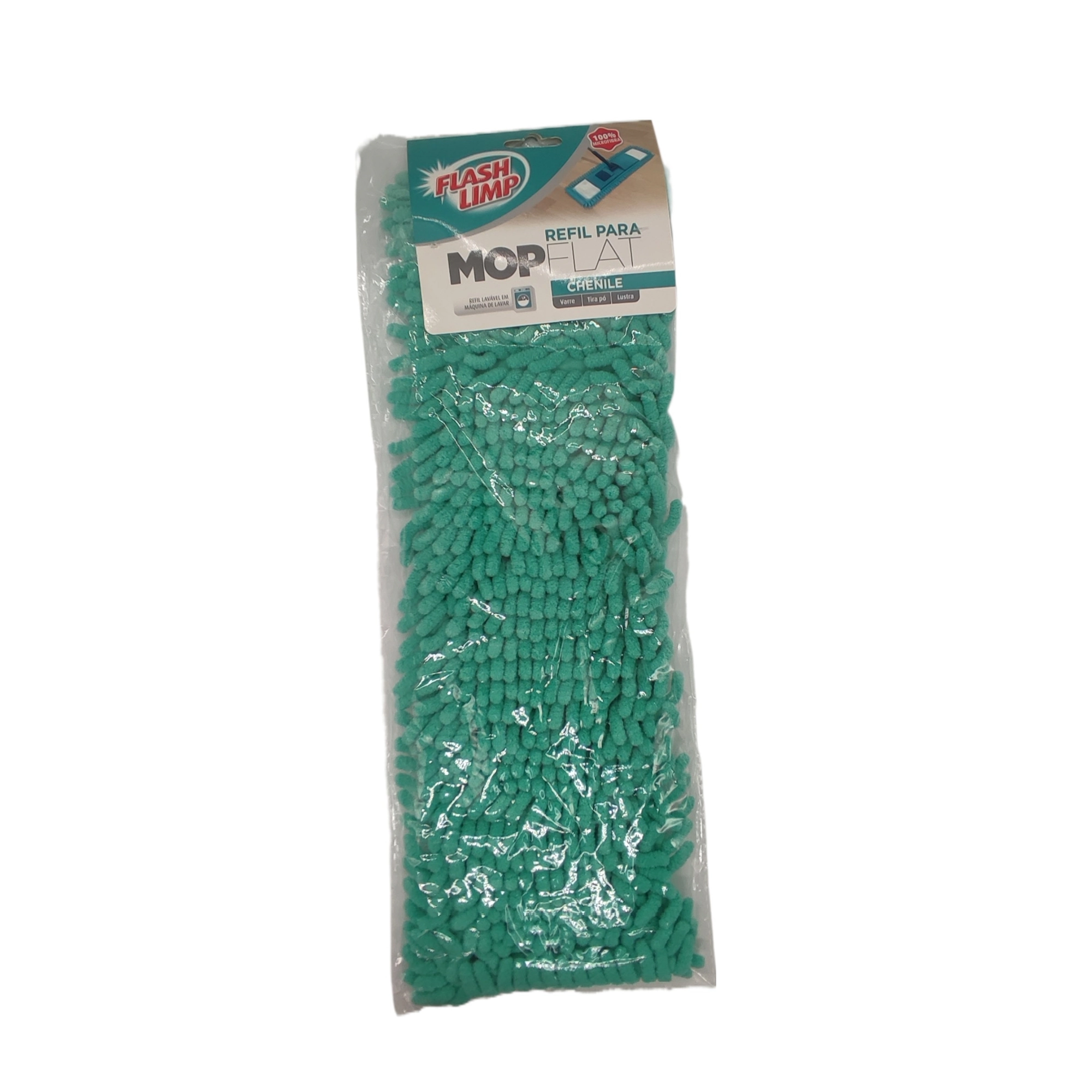 REFIL PARA MOP FLAT CHENILLE FLASHLIMP
