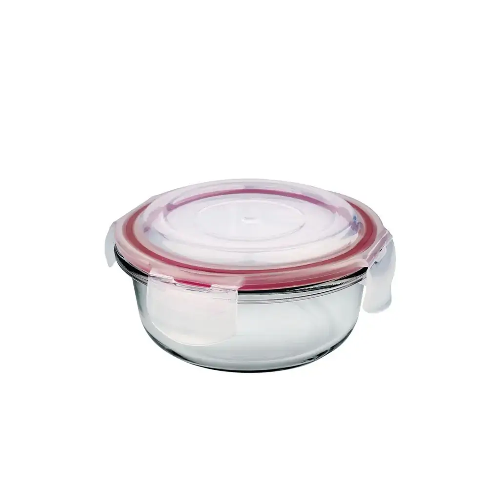 Pote Vidro Hermetico Euro Redondo 400ml