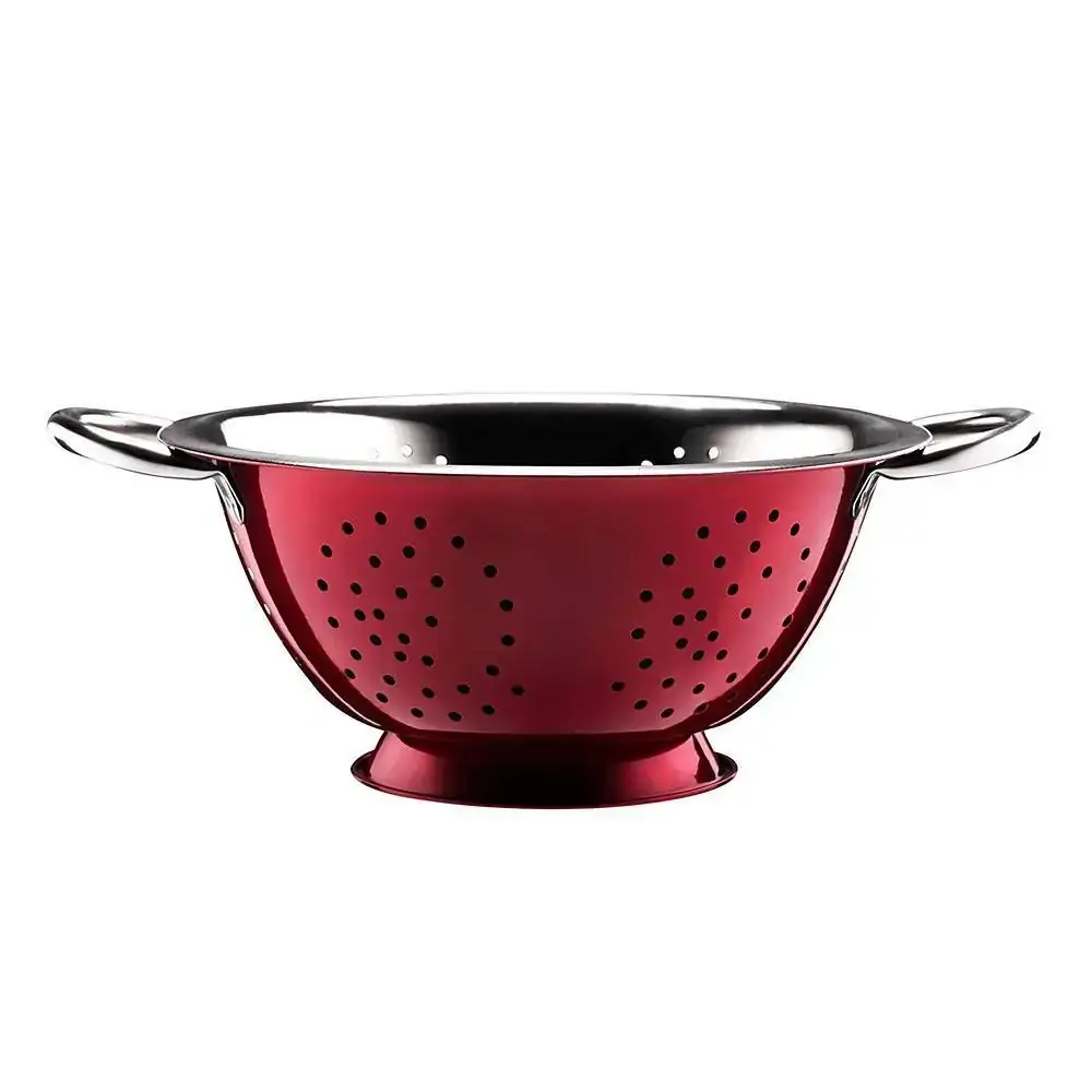 Escorredor De Massas Inox 24cm Colors Euro