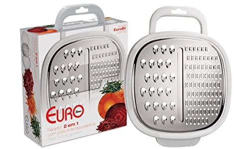 Pote Ralador 2 em 1 - Euro Home - Inox