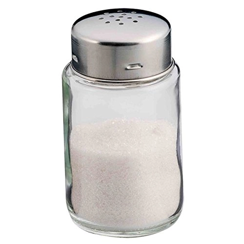 Saleiro E Pimenteiro Euro Vidro/inox