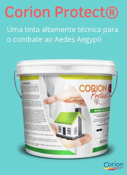 Tinta Acrilica Extra Premium Antimosquito Corion Protect - 3,6Lts - Cor Branca - Rende 44m2