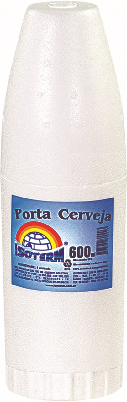 Porta Garrafa Isopor Isoterm