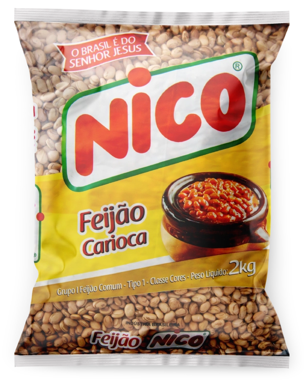 Feijao Carioca Nico 2kg