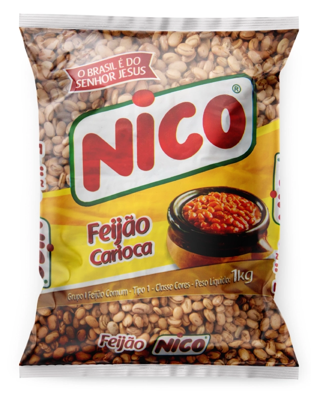 Feijao Carioca Nico 1kg