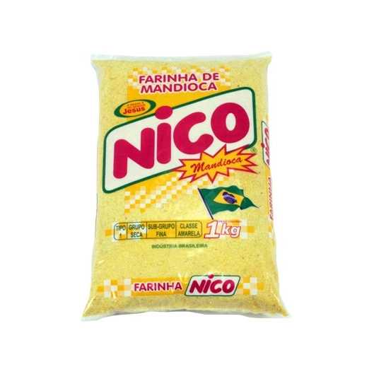 Farinha Mandioca Nico 1kg Amar
