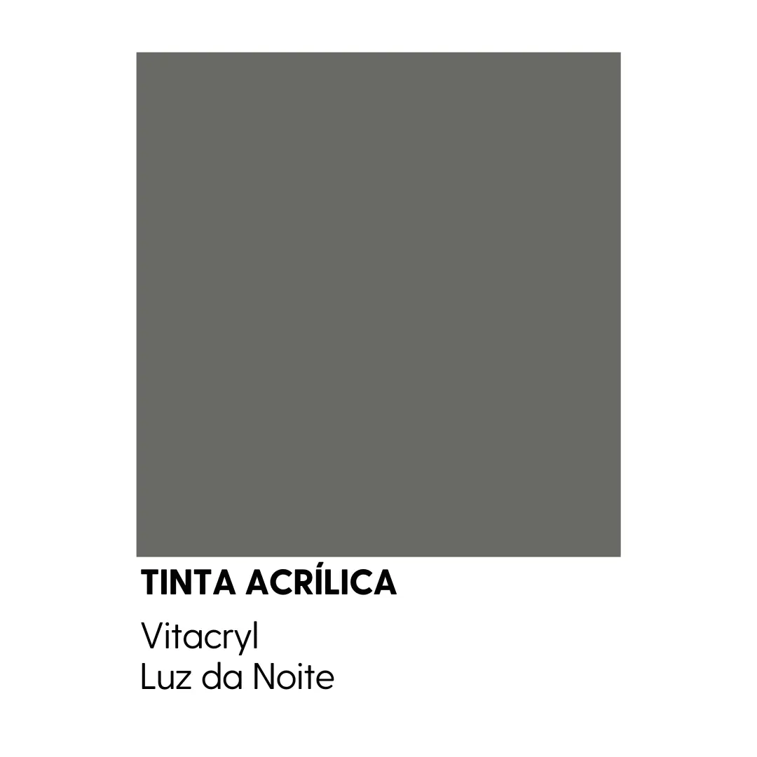 Tinta Emborrachada Acetinada Cinzas - Luz Da Noite - 3 6 Lts