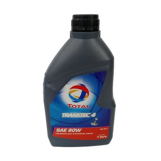 Óleo de Câmbio 80W Transtec4 Mineral 1 Litro - TOTAL LUBRIFICANTES 219631