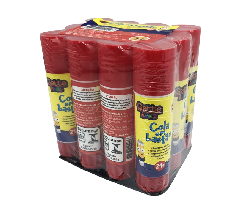 Cola Bastao Pva 21g Pacote C/12 Gatte