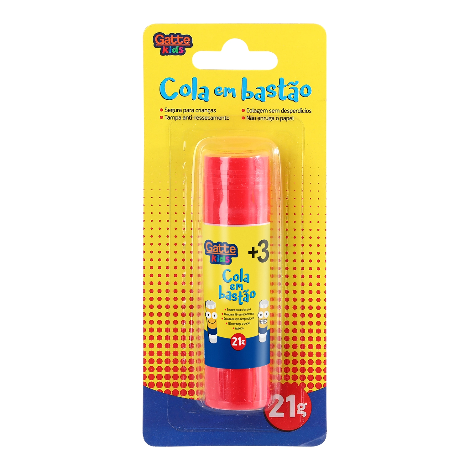 Cola Bastao Pva 21g Blister 10105 Make