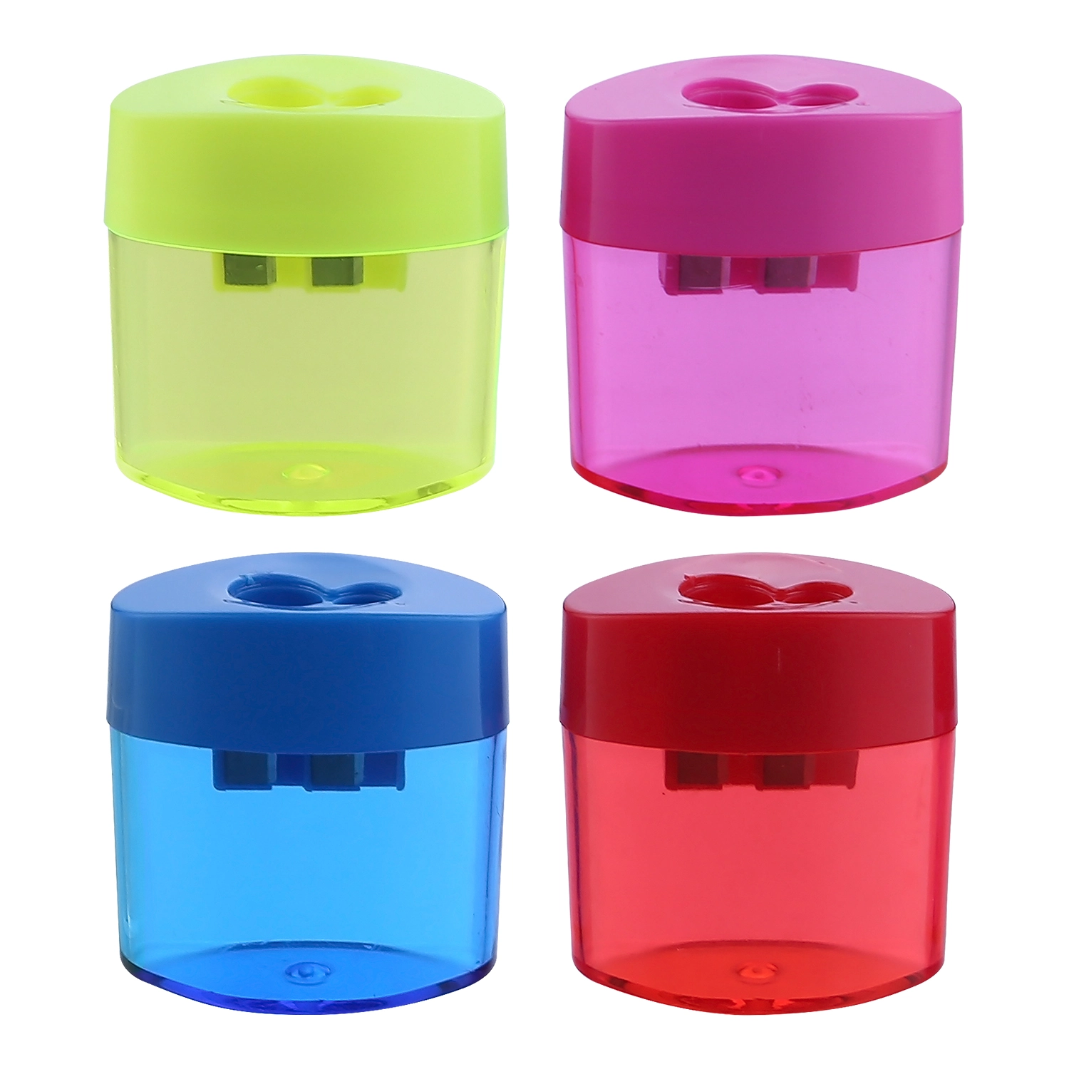 Apontador De Lapis Simples Duplo 10402