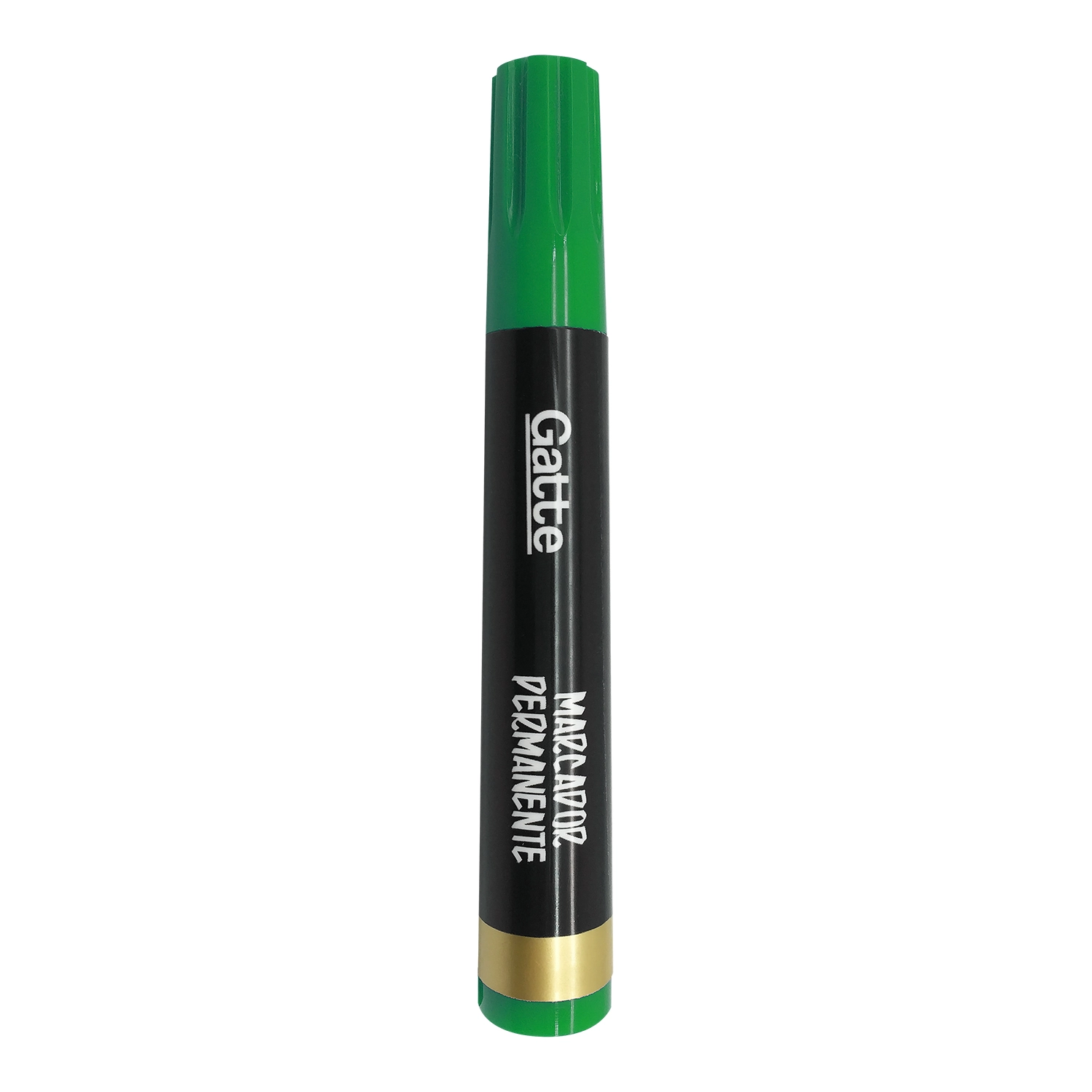 Marcador Permanente Chanf Verde 10522 Make