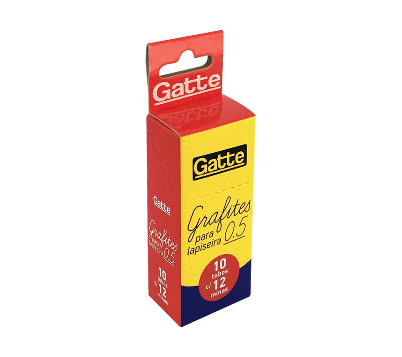 Mina De Grafite 0,5 C/12 Minas Cx C/10 Tb Gatte