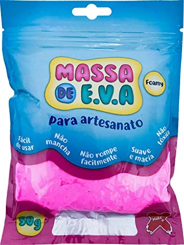 Massa de EVA Rosa 50G