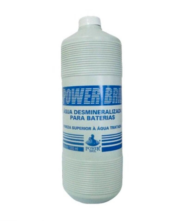 Agua Desmineralizada Destilada Para Bateria 1 Litro Power Bril